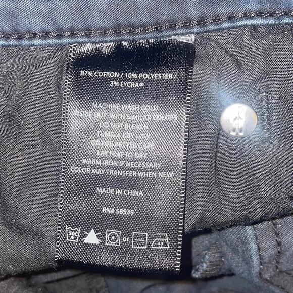 Kut from the Kloth Women’s Mia Toothpick Skinny Jeans Size 10 in Black - Picture 5 of 6